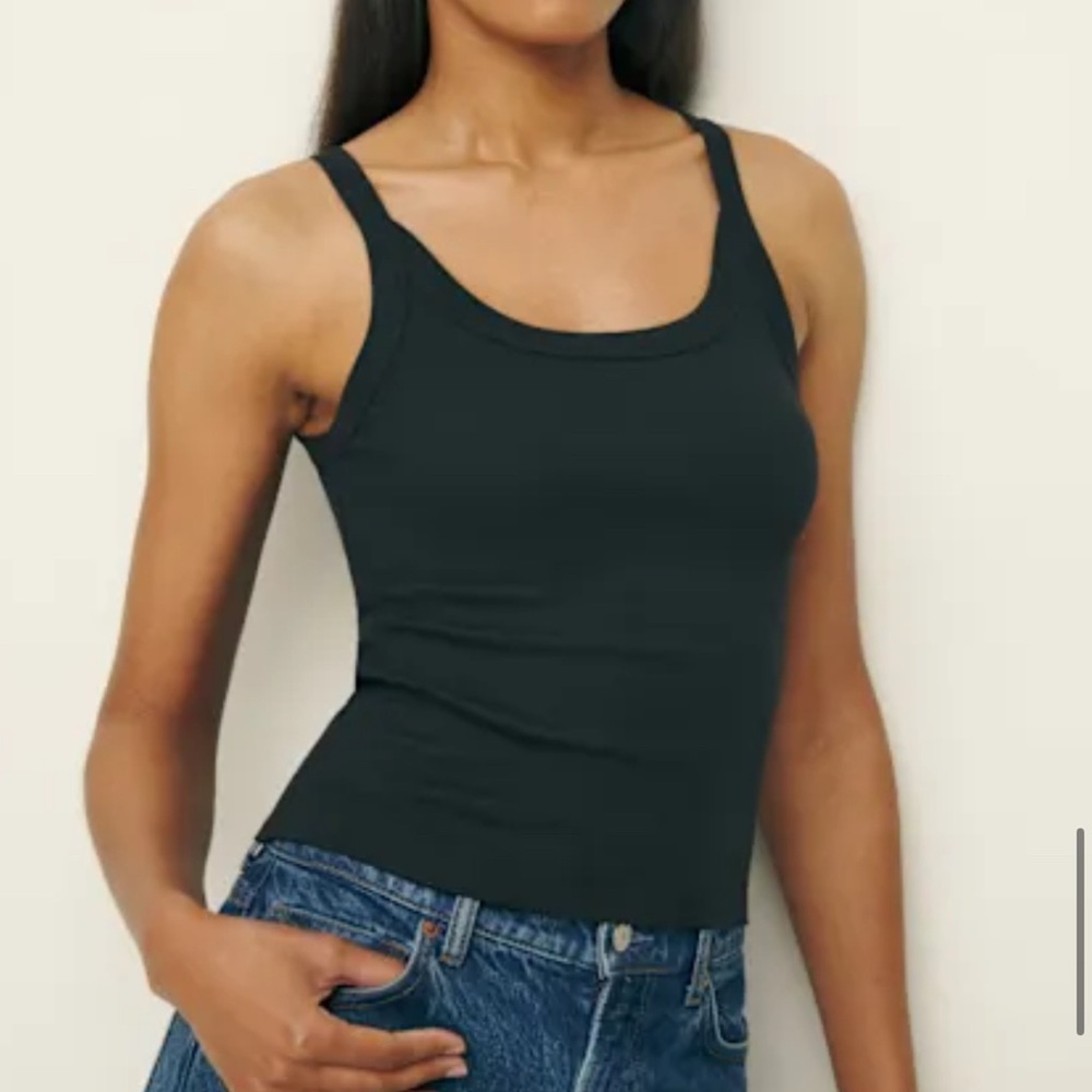 Reformation Calie Tank Black - Size S